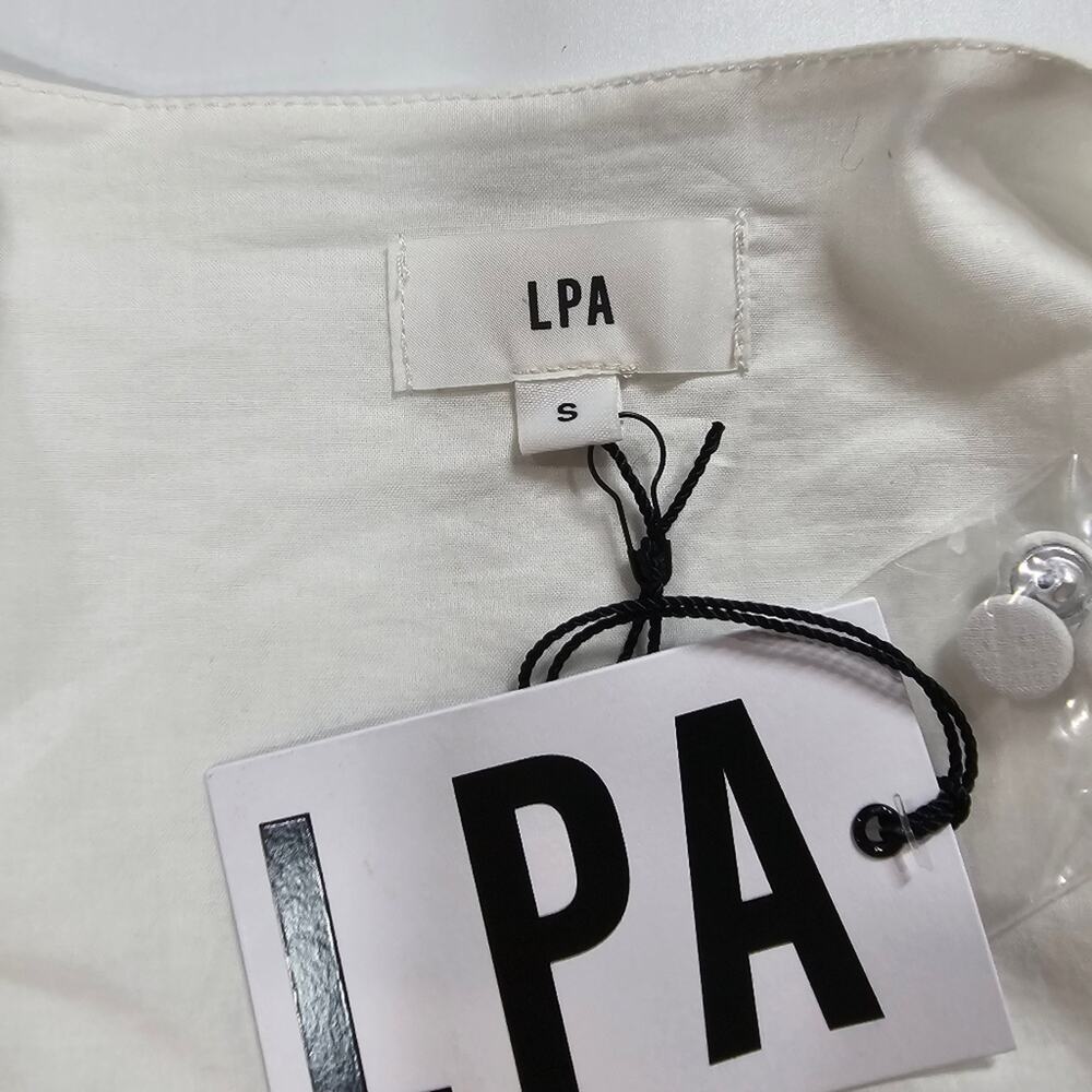 LPA Eastwood Dress in White Small - Picture 4 of 11